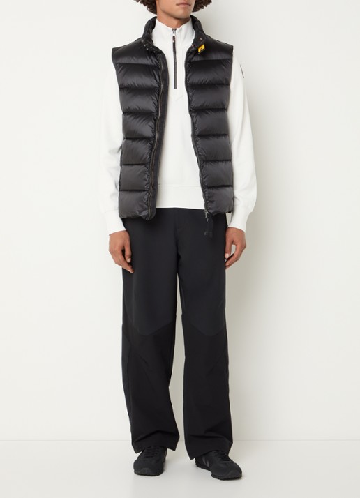 Parajumpers Jeordie bodywarmer met donsvulling - voorkant 2 zwart