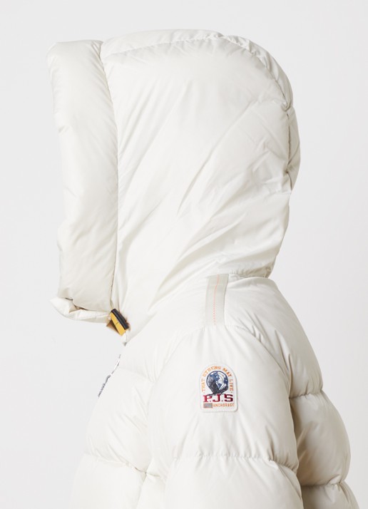 Parajumpers Jinny jas met donsvulling en steekzakken - detail 5 wit