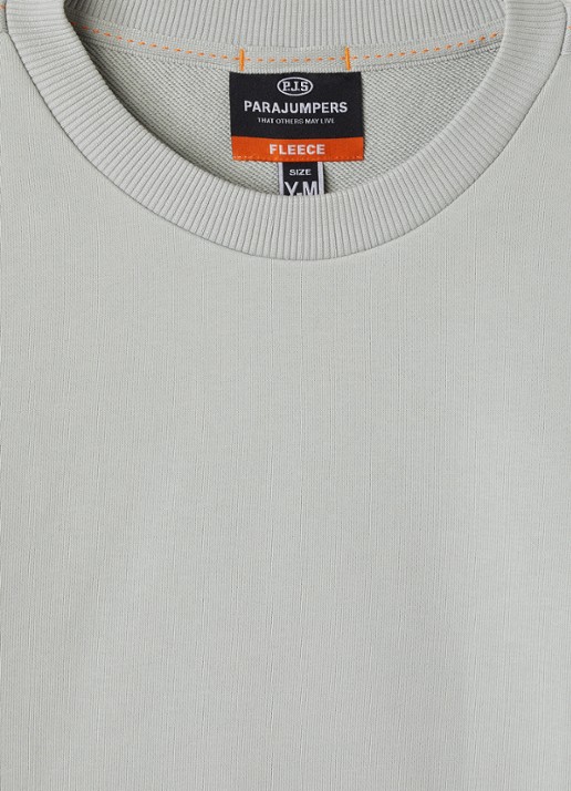 Parajumpers K2 sweater met logo - detail 3 grijs