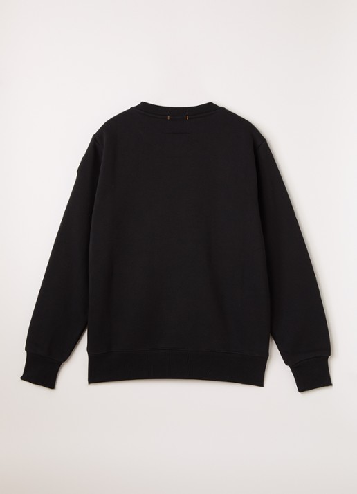 Parajumpers K2 sweater met ronde hals - voorkant 3 zwart