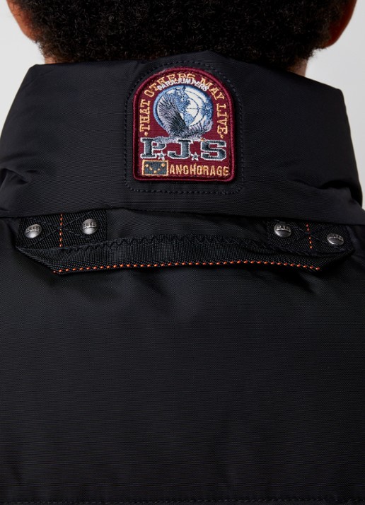 Parajumpers Kobuk bodywarmer met donsvulling - detail 6 zwart