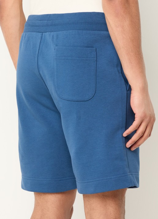 Parajumpers Loose fit korte broek met trekkoord en steekzakken - achterkant 2 blauw
