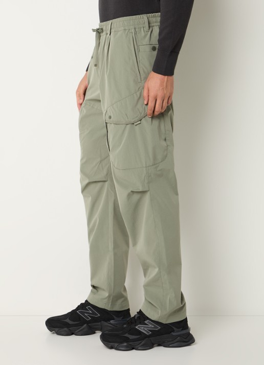 Parajumpers Mallaig straight fit cargobroek met steekzakken - detail 3 lichtgroen