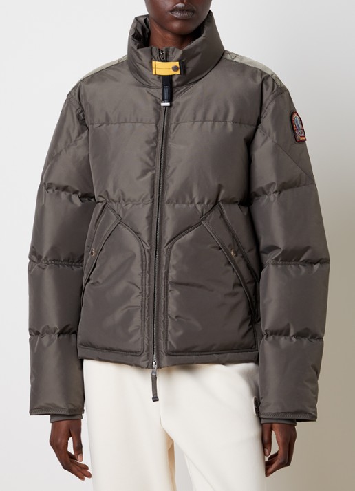 Parajumpers Mallery puffer jack met donsvulling en logo