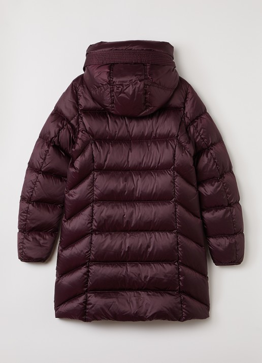 Parajumpers Marion puffer jack met donsvulling - achterkant 3 bordeauxrood