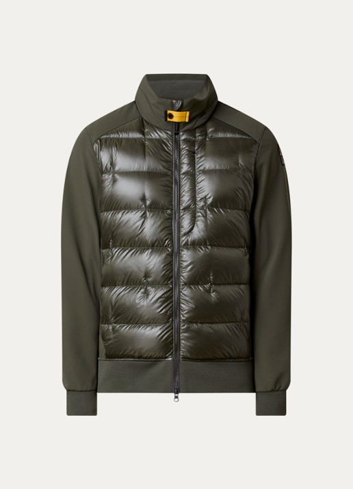 Parajumpers Matty gewatteerde jack met ritszakken - voorkant 5 legergroen
