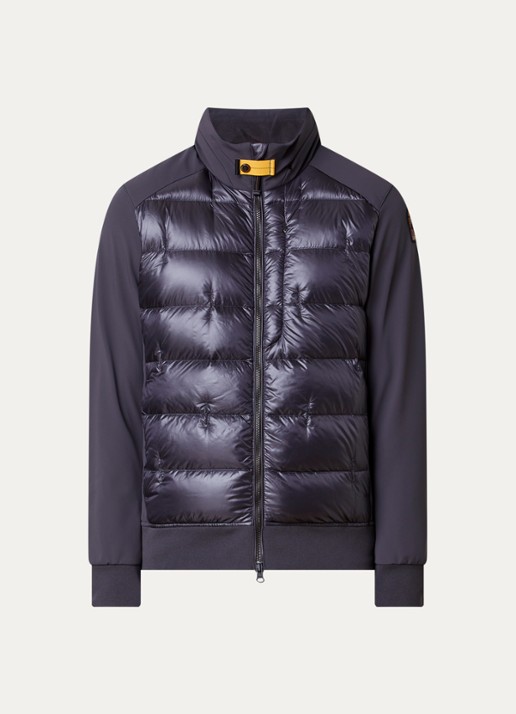 Parajumpers Matty gewatteerde jack met ritszakken - voorkant donkergrijs