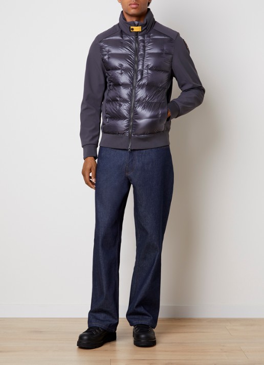 Parajumpers Matty gewatteerde jack met ritszakken - voorkant 2 donkergrijs