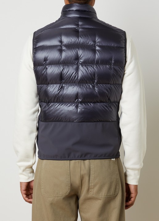 Parajumpers Millet gewatteerde bodywarmer met donsvulling - achterkant 6 donkerblauw