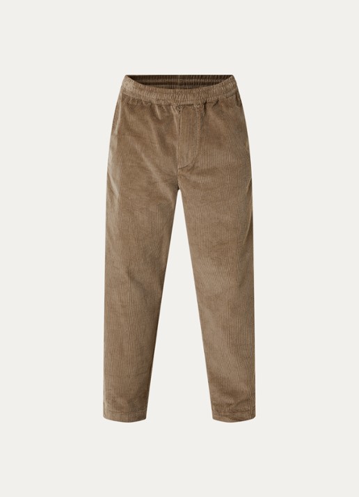 Parajumpers Rainard straight fit chino van corduroy - voorkant 5 zand