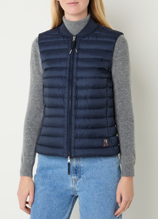 Parajumpers Rosanna bodywarmer met donsvulling en ritszakken