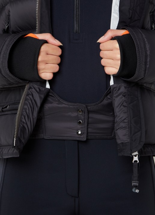 Parajumpers Skimaster gewatteerd jack met donsvulling en capuchon - detail 6 zwart