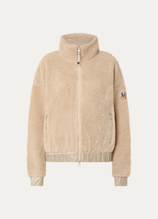 Parajumpers Sori jack van teddy met ritszakken en logo
