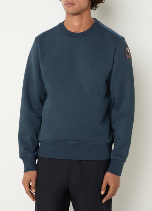 Parajumpers Sweater met logo - detail 2 indigo