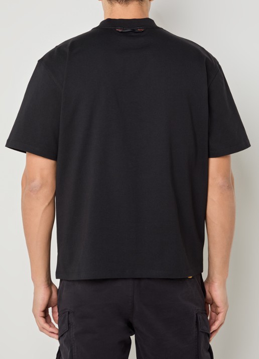 Parajumpers T-shirt met logo - achterkant 3 zwart