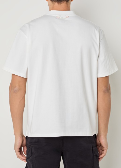 Parajumpers T-shirt met logo - achterkant 3 wit