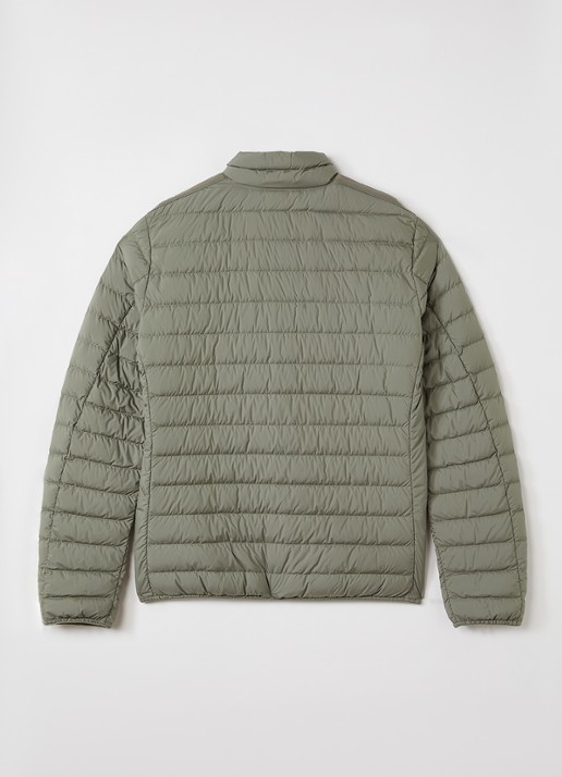 Parajumpers Ugo gewatteerd jack met donsvulling - achterkant 3 olijfgroen