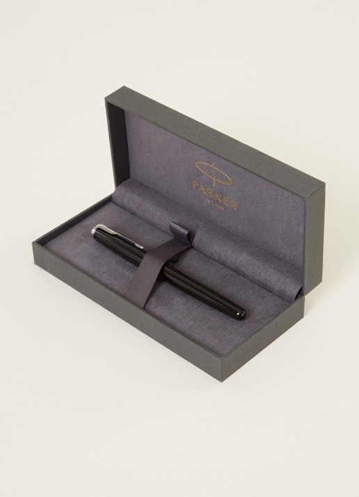 Parker Vulpen Parker Sonnet Ct M Lak - voorkant 5 zwart