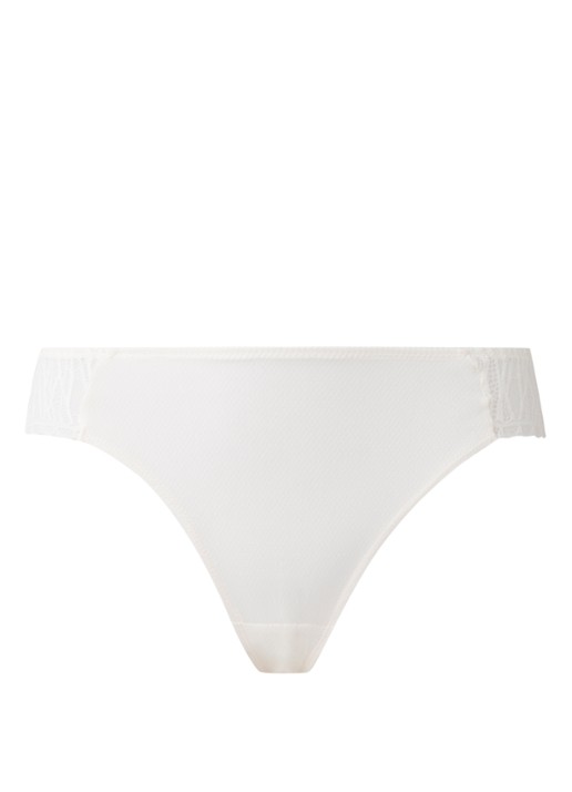 Passionata Forever slip met afwerking van kant - voorkant 2 gebroken wit