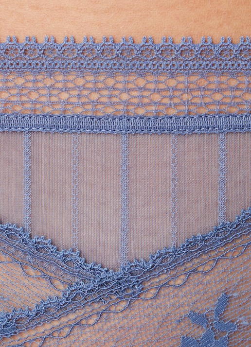Passionata Maddie tanga van kant - detail 2 blauw