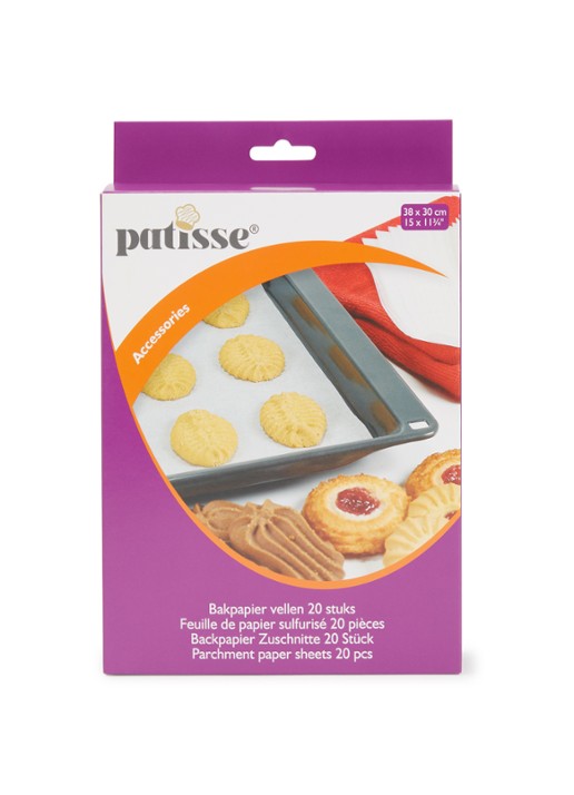 Patisse Accessories bakpapier 20 stuks