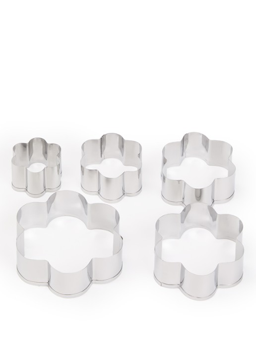 Patisse Accessories bloem uitsteekvormen 5-delig