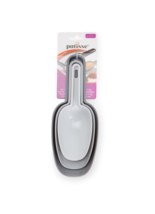 Patisse Accessories nestbare meelschepjes set van 3