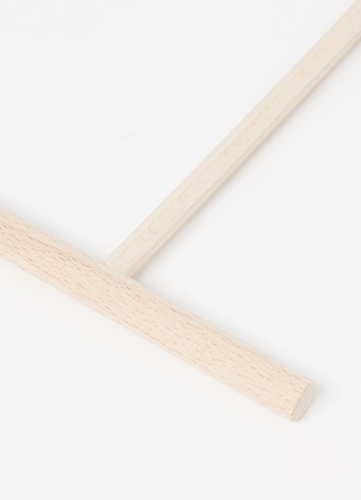 Patisse Crêpe verdeler van hout  - voorkant 2 donkerbeige