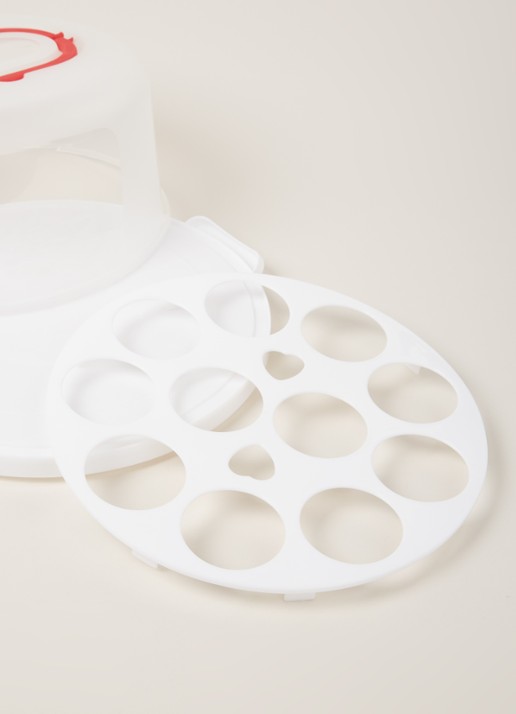 Patisse Taart- en cupcake doos 30 cm - detail wit