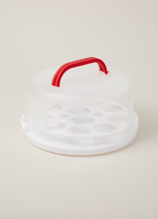 Patisse Taart- en cupcake doos 30 cm - voorkant 3 wit