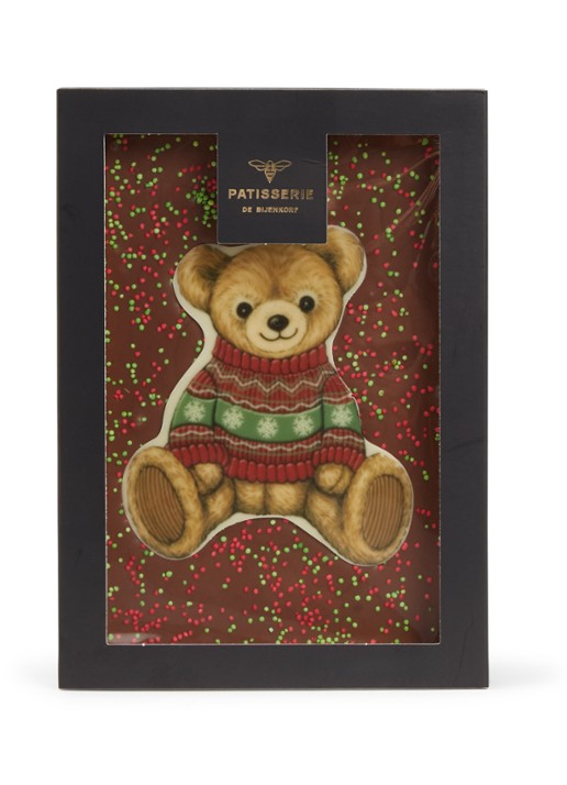Patisserie de Bijenkorf Bob de Beer melkchocolade tablet 210 gram