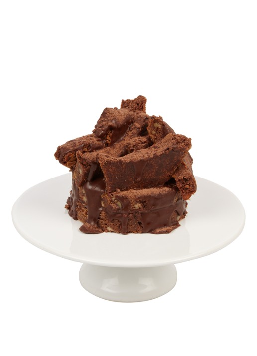 Patisserie de Bijenkorf Brownietaart  - voorkant undefined