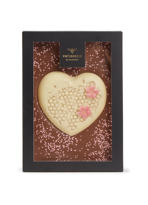 Patisserie de Bijenkorf Hart melkchocoladereep 210 gram