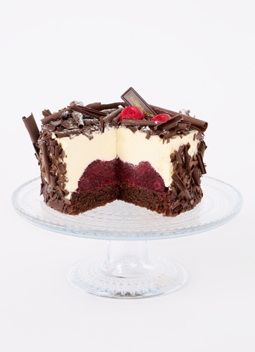 Patisserie de Bijenkorf Schwarzwalder Kirsch taart - voorkant 3 undefined