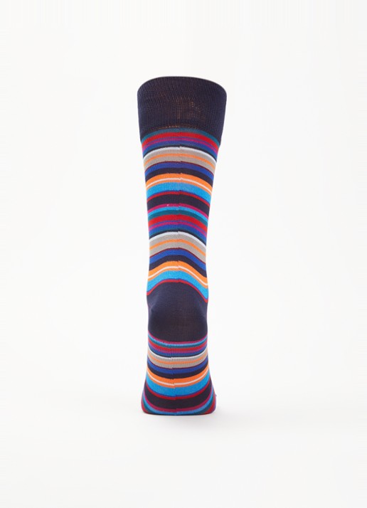 Paul Smith Cable sokken in katoenblend met print - voorkant 2 multicolor