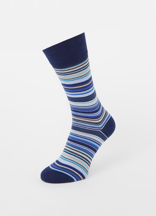 Paul Smith Signature sokken met streepprint in 2-pack - detail 3 zwart