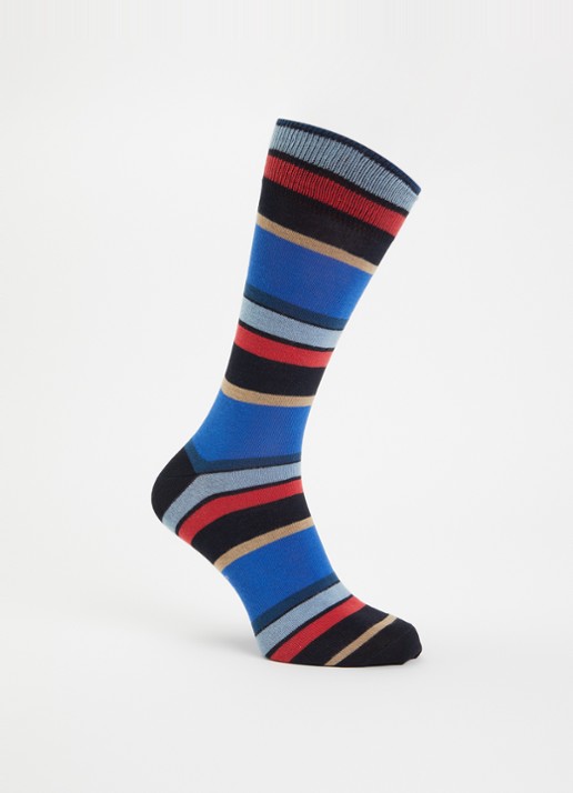 Paul Smith Sokken met streepprint