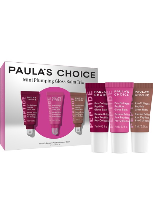 Paula's Choice Mini Plumping Gloss Balm Trio - make-up set