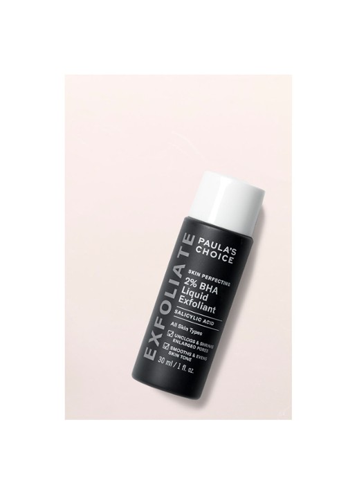Paula's Choice Mini Skin Perfecting 2% BHA Liquid Exfoliant - travel size exfoliant - detail 3 undefined