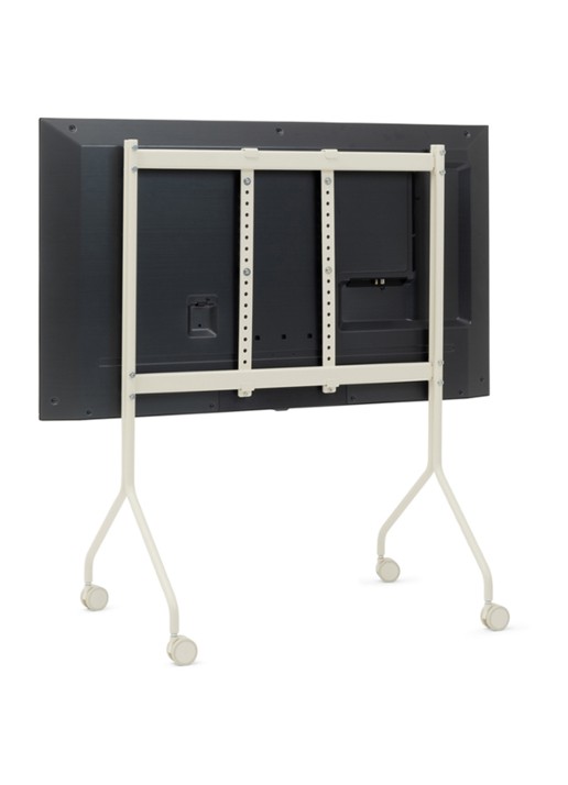 Pedestal Moon Rollin' TV standaard 107 cm - detail 4 ivoor