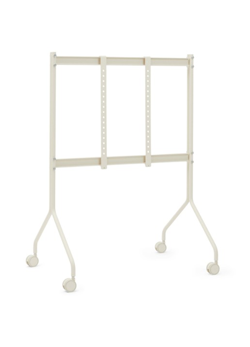 Pedestal Moon Rollin' TV standaard 107 cm - detail 5 ivoor