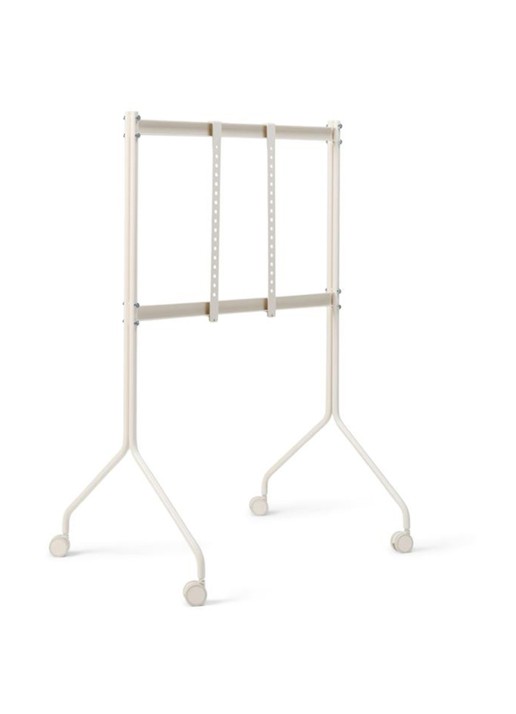 Pedestal Moon Rollin' TV standaard 121 cm - detail gebroken wit