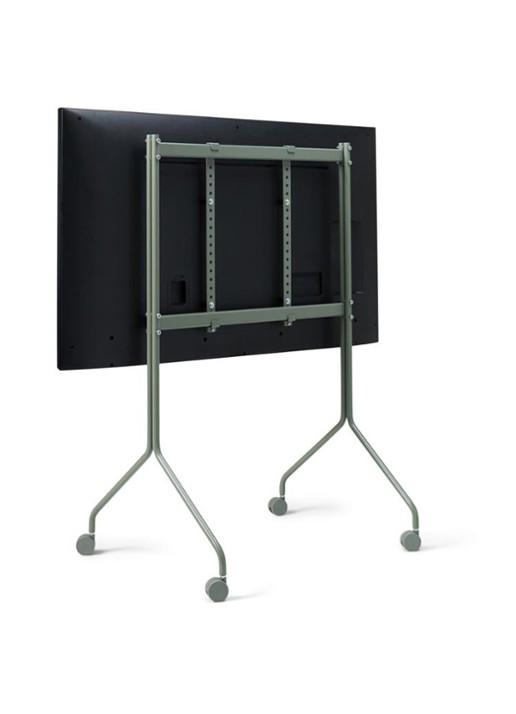 Pedestal Moon Rollin' TV standaard 121 cm - achterkant 3 mosgroen