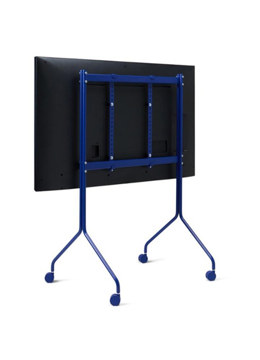 Pedestal Moon Rollin' TV standaard 121 cm - voorkant 3 blauw