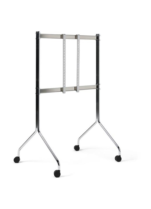 Pedestal Moon Rollin' TV standaard 121 cm - detail 5 zilver