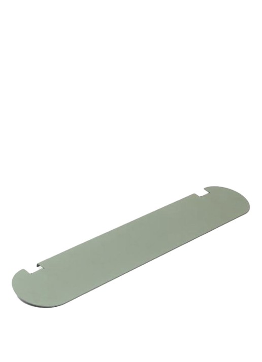 Pedestal Pipe plank voor TV standaard 99 cm - voorkant mosgroen