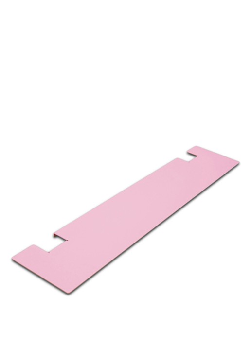 Pedestal Pipe plank voor TV standaard 99 cm - voorkant roze