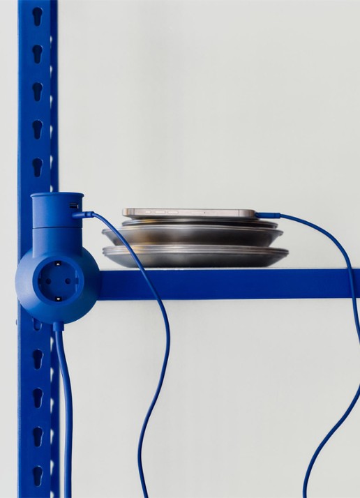 Pedestal Power Base stekkerdoos - detail 5 donkerblauw