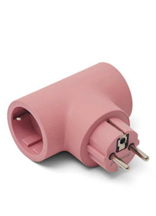 Pedestal Power Split stekkerdoos - voorkant 5 roze