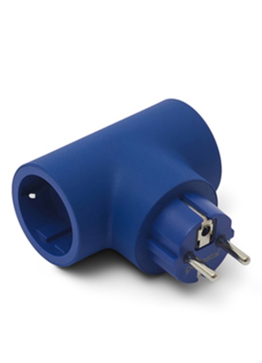 Pedestal Power Split stekkerdoos - voorkant 2 donkerblauw